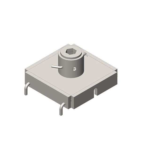 EMI Drive Tool - 2 1/2” Hex Drive for 10” Helical